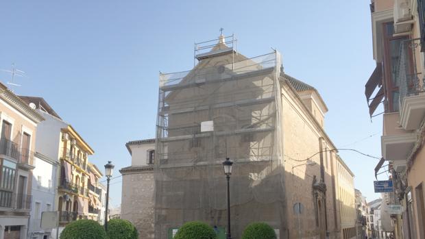 La reforma de la iglesia de la Purísima de Lucena, a punto de terminar