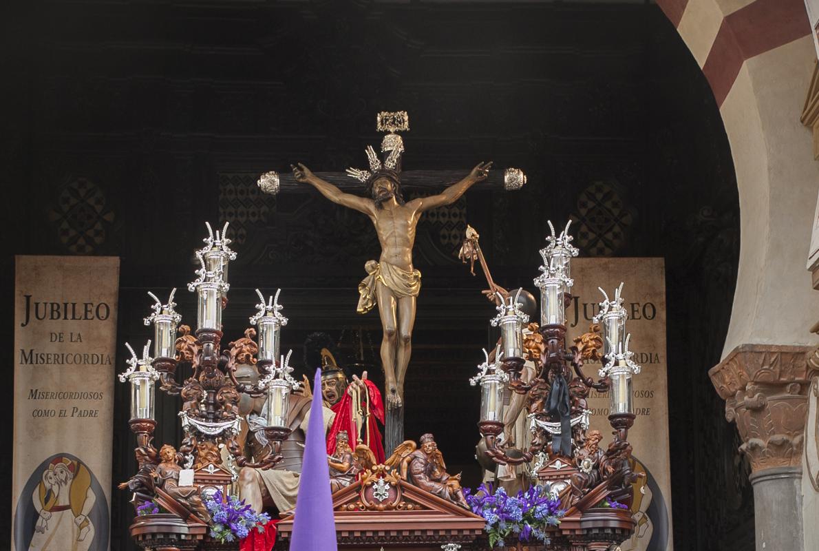 La Agonía, durante su procesión