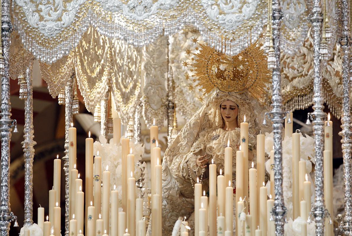 La Virgen de la Paz, durante su 75 aniversario