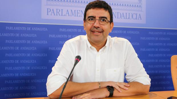 El portavoz parlamentario del PSOE andaluz, Mario Jiménez