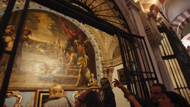 Uno de os cuadros de la Mezquita-Catedral que forman parte de la propuesta artístico