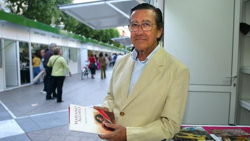 Mariano Aguayo, durante una Feria del Libro