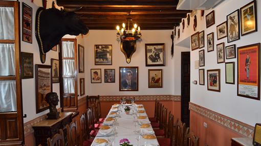 Sala Chiquilín, dónde se congrega la peña de este torero cordobés