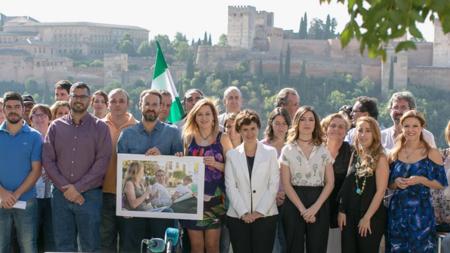 Impuslores de «Ahora Andalucía», este lunes en Granada