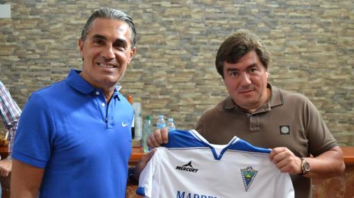 Sergio Scariolo junto a Alexander Grinberg