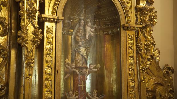 La «desconocida» Virgen del Pilar de la hermandad del Nazareno de Córdoba