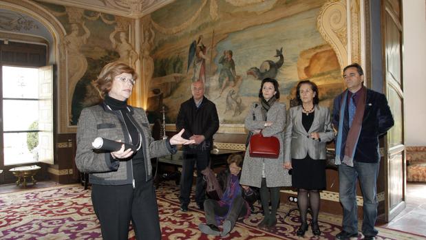 Visita guiada en el Salón de Tobías del Palacio de Viana