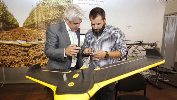 Un dron en un expositor de Fimart 2016