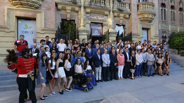 Ganadores y premiados del Trofeo Rector de 2016 en el Deporte Universitario de la UCO