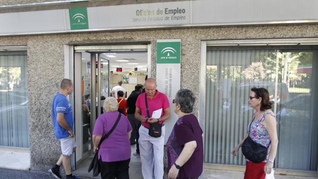 Oficina del Servicio Andaluz de Empleo (SAE) en la capital