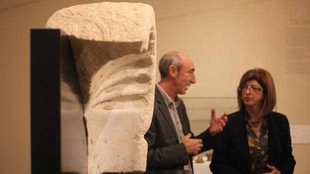 La pieza, expuesta en el Museo Arqueológico