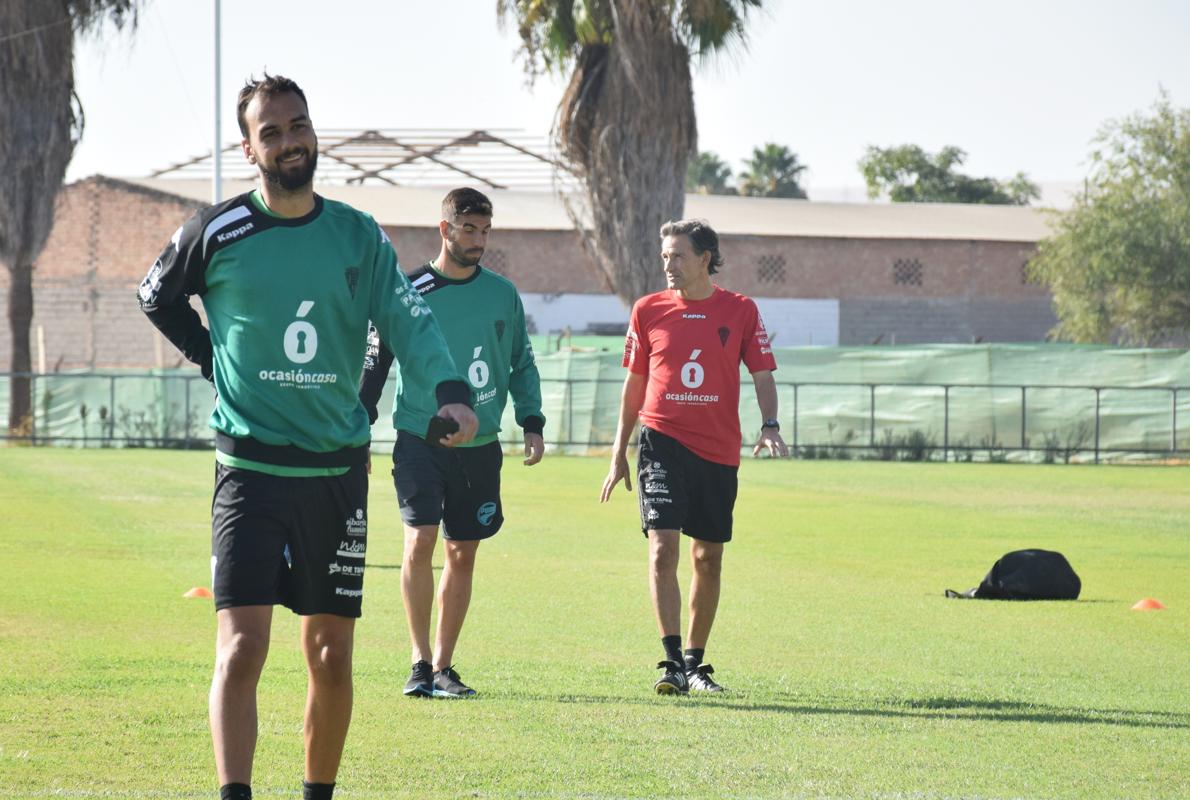 Deivid, tras un entrenamiento