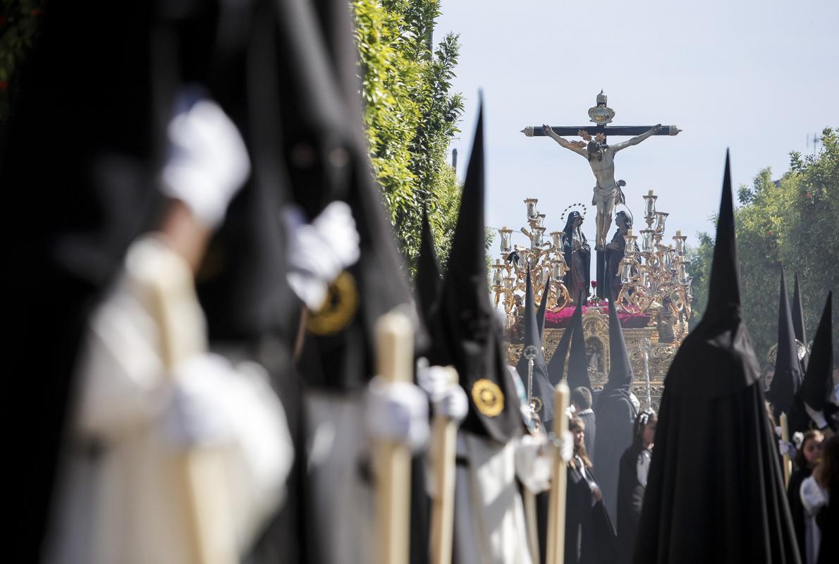 Santísimo Cristo del Amor, durante su procesión