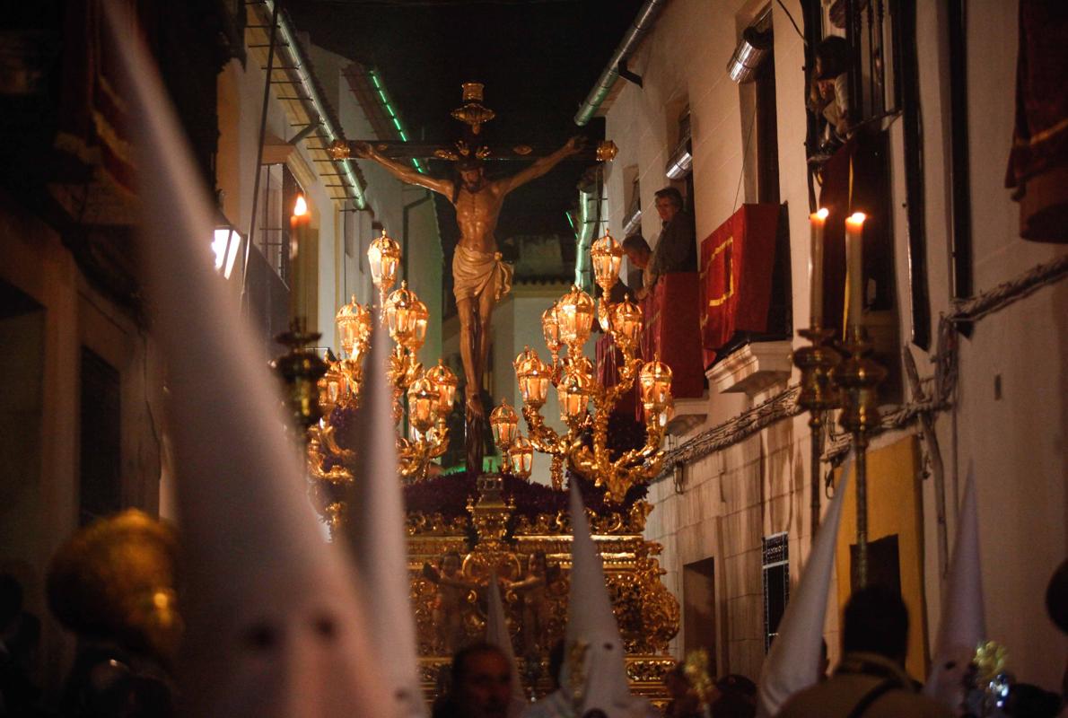 Santísimo Cristo de la Misericordia, durante su procesión