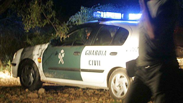 Un vehículo oficialde la Guardia Civil, en imagen de archivo