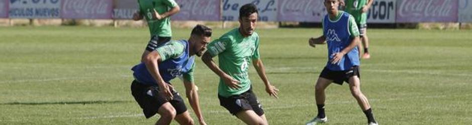 Alberto Quiles durante un entrenamiento