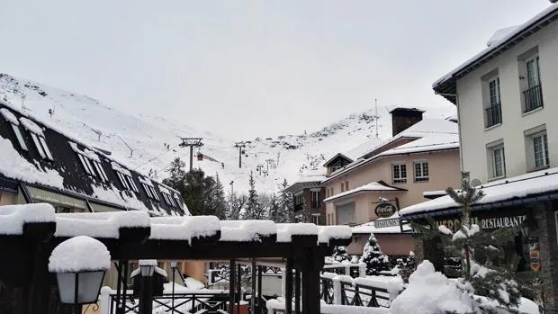 Estación de esquí de Sierra Nevada este martes
