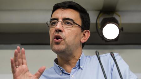 Mario Jiménez, portavoz de la Gestora del PSOE