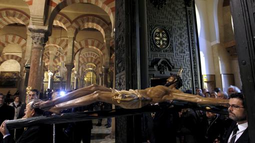 Santísimo Cristo de la Misericordia, durante su vía crucis