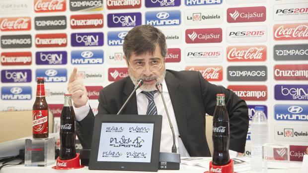 El presidente del Córdoba CF, Carlos González