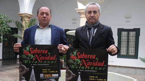 Presentación del cartel del evento en Belalcázar