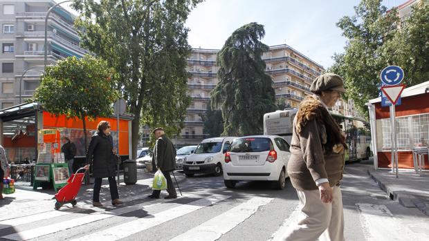 Imagen del barrio de Ciudad Jardín en Córdoba