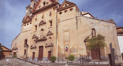 Fachada de la iglesia de los Padres de Gracia