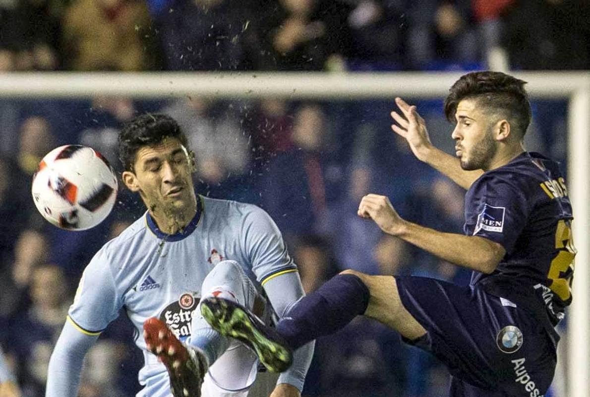 Costas, en partido de la Copa del Rey ante el UCAM