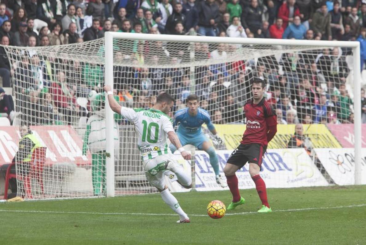 Florin, en acción ante el Mirandés