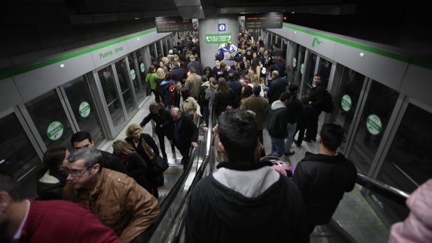 La estación de metro de la Puerta de Jerez