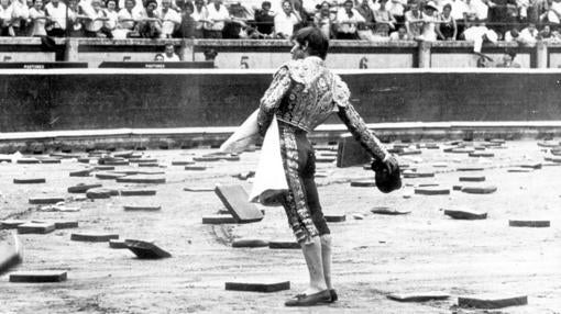 El Cordobés, en San Fermín en 1965