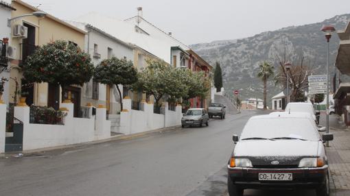 Nieve en Doña Mencía