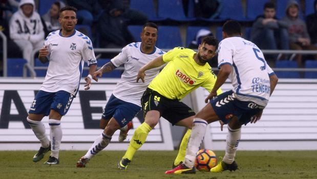 Rodri en un entrenamiento junto con Luso