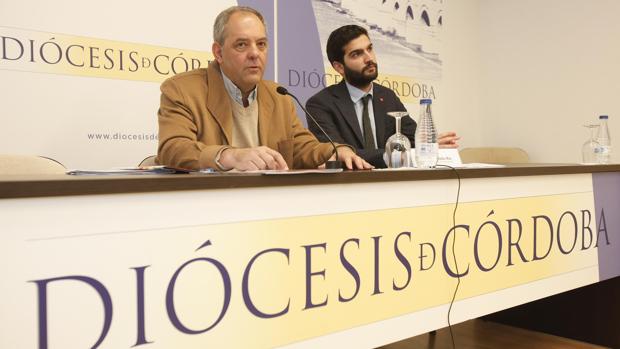 Javier Menéndez, director de Fundación Ayuda a la Iglesia Necesitada, en rueda de prensa