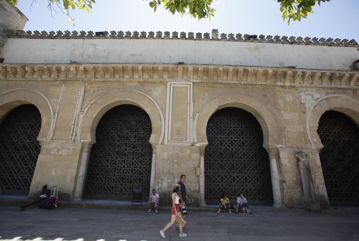 Celosía del muro norte de la Mezquita-Catedral