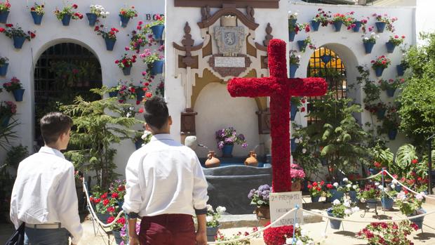 Cruz de Mayo en la calle Queso, en la edición del año pasado