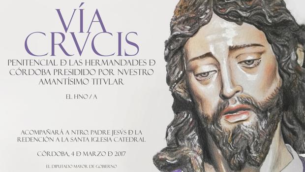 Papeleta de sitio del Vía Crucis de la Redención