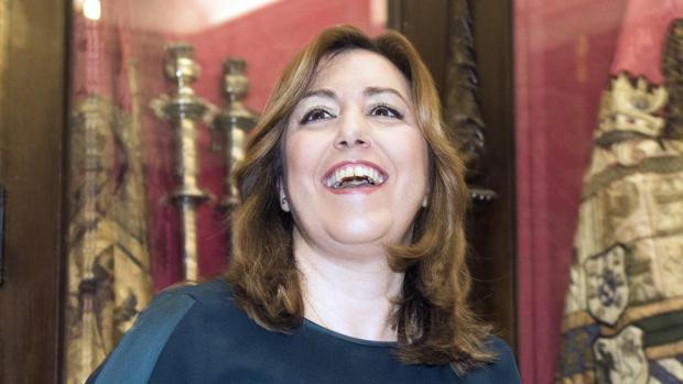 La presidenta de la Junta de Andalucía, en un acto esta semana