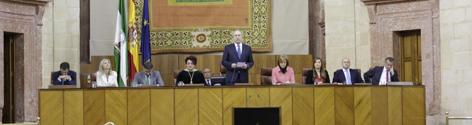 Acto por el Día de Andalucía en el Parlamento autonómico