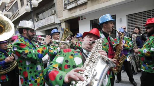 Pasacalles de Carnaval en una edición anterior