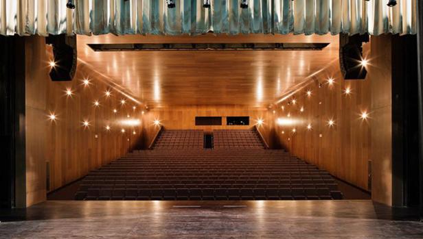 Vista desde el escenario del Teatro Florida, en Algeciras