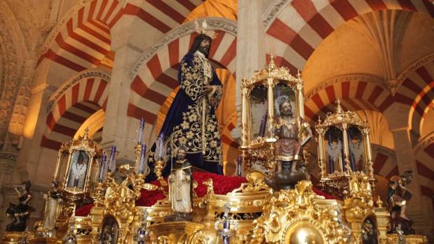 Nuestro Padre Jesús Rescatado, en la Catedral