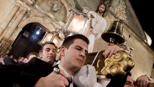 Vía crucis del Cristo de la Caridad, en Lucena