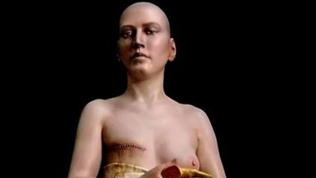 Escultura de José Manuel Belmonte sobre la mujer con cáncer de mama