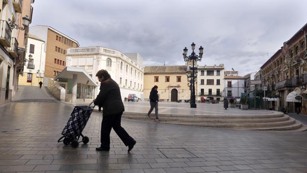 Vecinos en el centro de Montilla