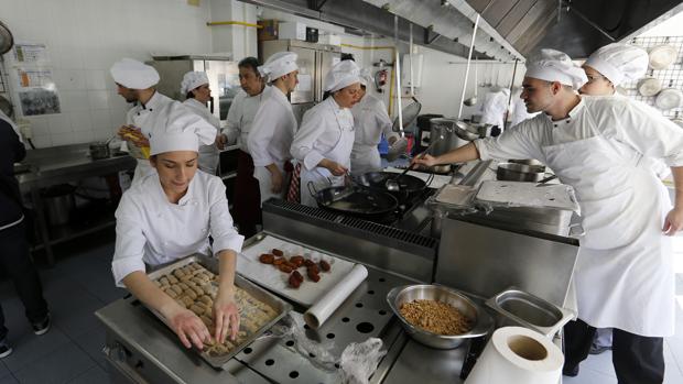 Módulos de cocina en el instituto Gran Capitán de Córdoba