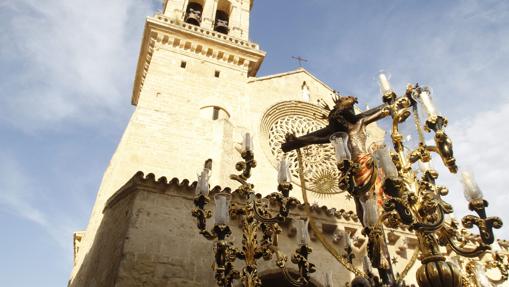 El Cristo del Remedio de Ánimas, en el Vía Crucis Magno