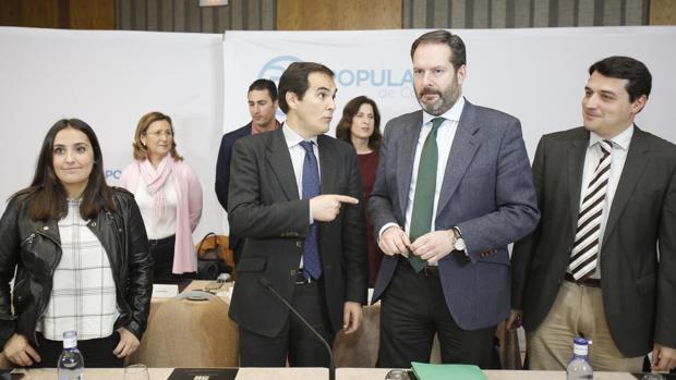 Nieto, en la junta directiva del PP cordobés