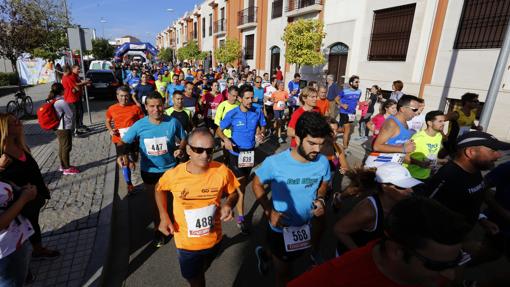 Salida de una carrera popular de la provincia de Córdoba