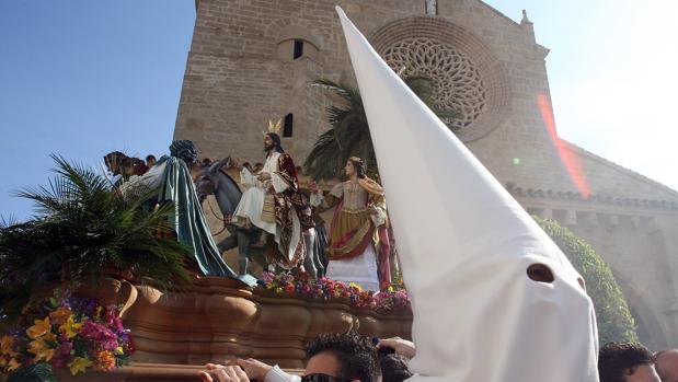 El buen tiempo acompañara a la Borriquita y al resto de cofradías del Domingo de Ramos